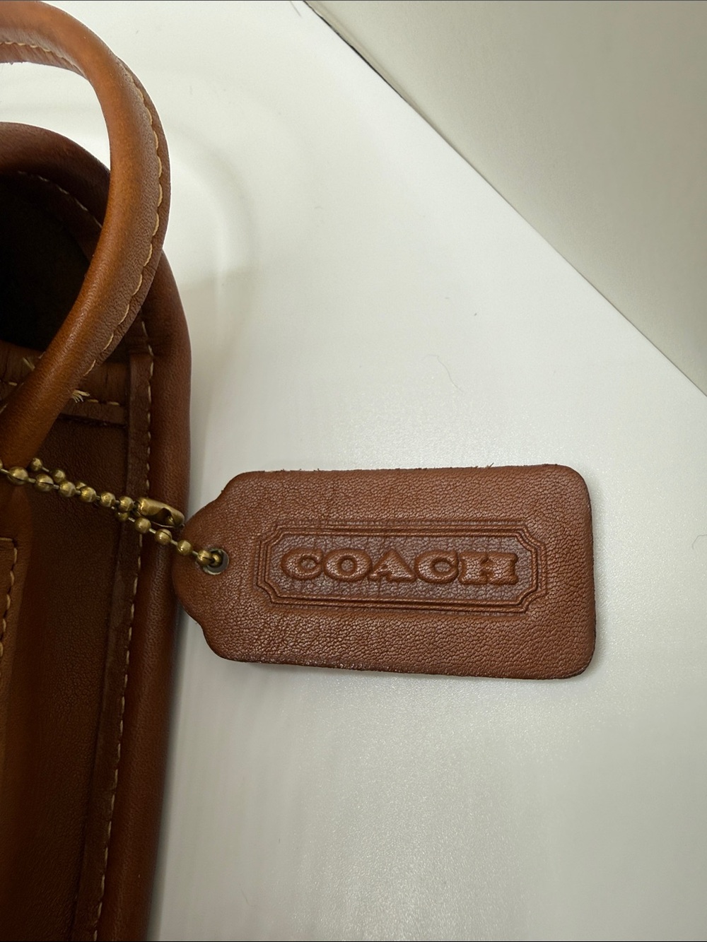 Vintage 90s Coach Chrystie Bag No. 0359-331 Made in USA - Picture 2 of 9